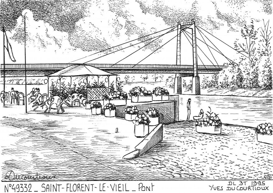 N 49332 - ST FLORENT LE VIEIL - pont